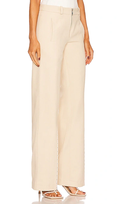 Shop Anna October Stefani Pant In Cream