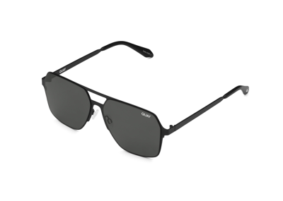 Shop Quay Backstage Pass In Black,black Polarized