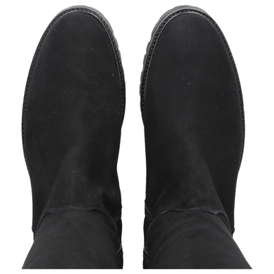 Shop Roberto Festa Boots Okla Suede In Black