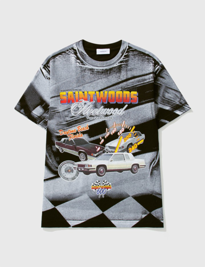 Saintwoods Sw Racing Shirt In Black