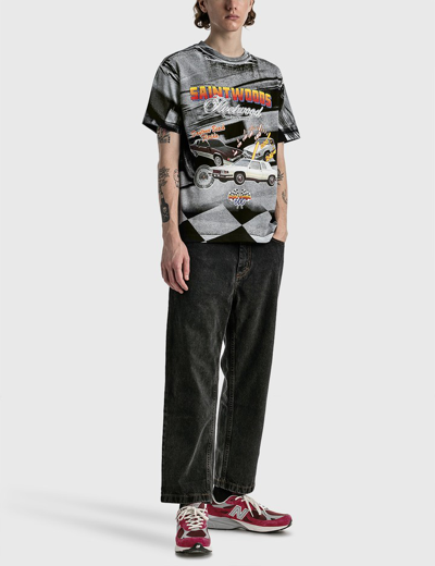 Saintwoods Sw Racing Shirt In Black