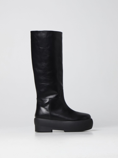 Shop Gia Borghini Boots  Woman Color Black