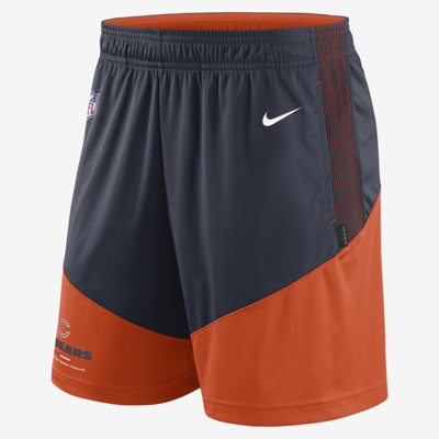 Shop Nike Men's Dri-fit Primary Lockup (nfl Chicago Bears) Shorts In Blue