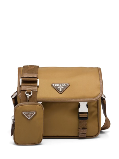 Re-Nylon and Saffiano Leather Shoulder Bag – STYLISHTOP