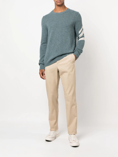 Zadig & Voltaire Kennedy Arrow Sleeve Cashmere Sweater In Blau