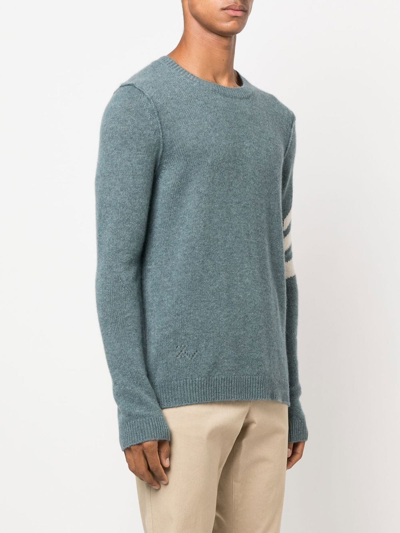 Zadig & Voltaire Kennedy Arrow Sleeve Cashmere Sweater In Blau