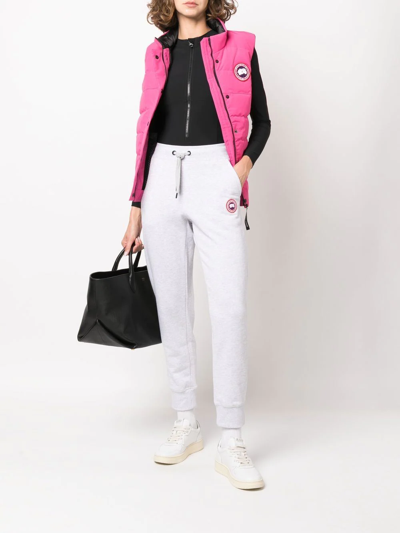 Canada Goose Freestyle Logo-patch Padded Gilet In Pink | ModeSens