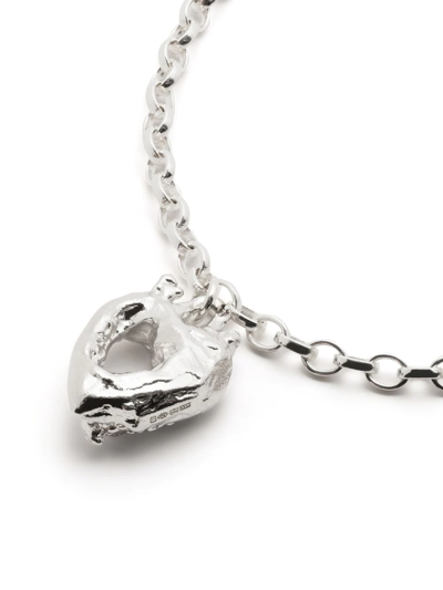 Shop Alighieri Pendant Silver-plated Bracelet