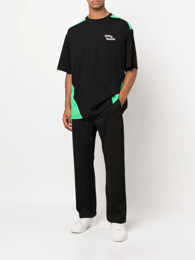 Opening Ceremony Colour-block T-shirt In Schwarz