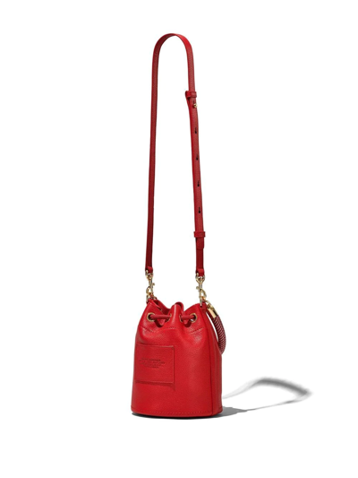 Shop Marc Jacobs The Bucket Bag In Red