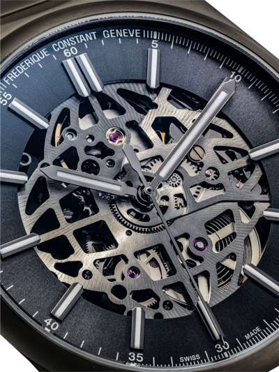 Shop Frederique Constant Highlife Automatic Skeleton 41mm In Grau