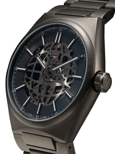 Shop Frederique Constant Highlife Automatic Skeleton 41mm In Grau