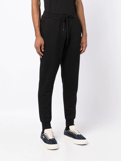 Shop Vivienne Westwood Logo-embroidered Jersey Track Pants In Schwarz