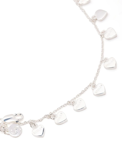 Shop Stolen Girlfriends Club Stolen Heart Charm Bracelet In Silber