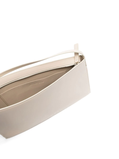 Shop Aesther Ekme Kite Clutch Bag In Nude