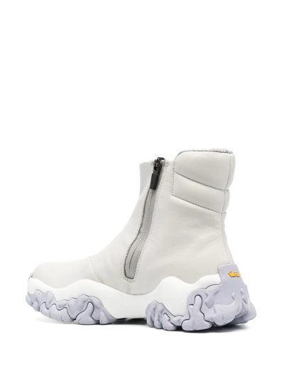 Shop Mcq By Alexander Mcqueen Chunky-sole Boot Sneakers In Weiss