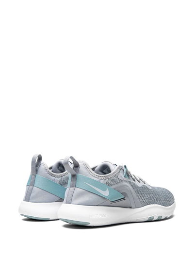 Shop Nike Flex Trainer 9 Sneakers In Grey