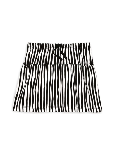 Shop Rockets Of Awesome Little Girl's & Girl's Zebra Skirt In Black