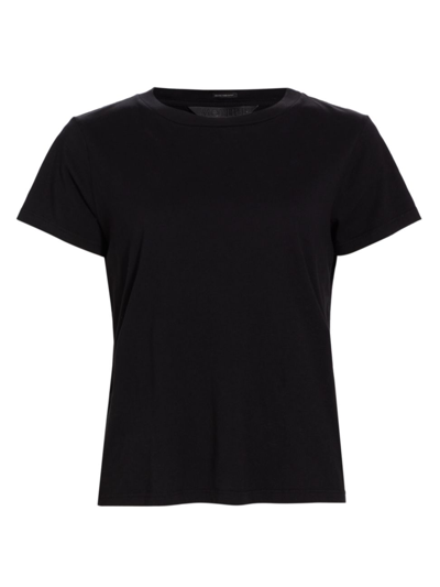 Shop Mother Women's The Lil Goodie Goodie T-shirt In Black