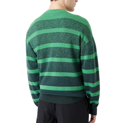 Shop Emporio Armani Men's Green Wool Sweater