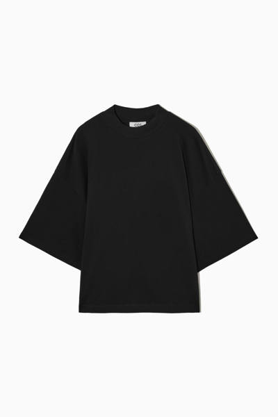 Shop Cos The Full Volume T-shirt In Black
