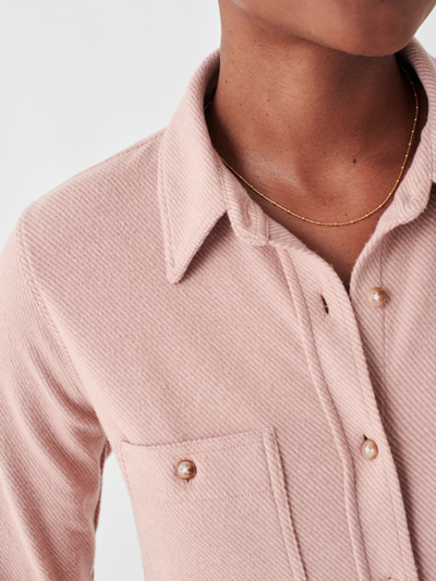 Shop Faherty Legend&trade; Sweater Shirt In Fawn Twill