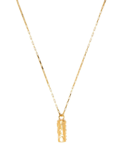 Shop Alighieri Amore Chain-link Pendant Necklace In Gold