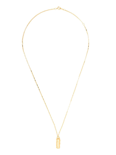 Shop Alighieri Amore Chain-link Pendant Necklace In Gold