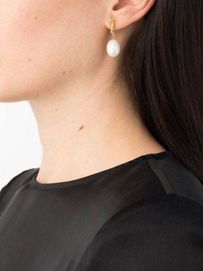 Alighieri The Lustre Of The Moon Earrings In Gold