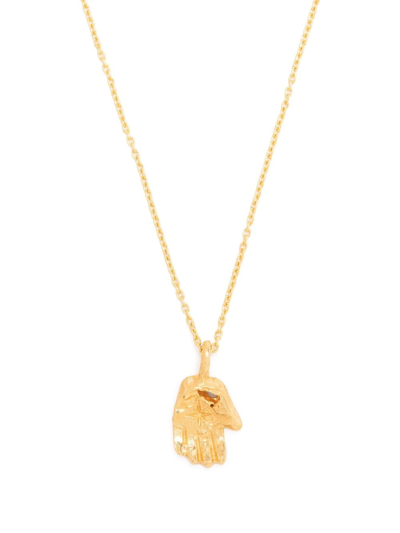 Shop Alighieri The Starry Night Amulet Necklace In Gold