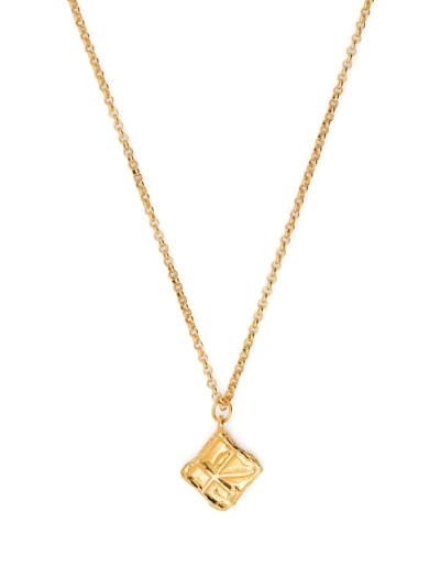 Shop Alighieri The Lover's Compass Pendant Necklace In Gold