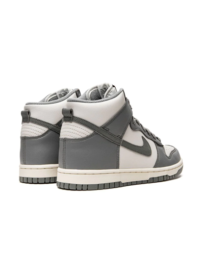 Shop Nike Dunk High Se "grey/sail" Sneakers