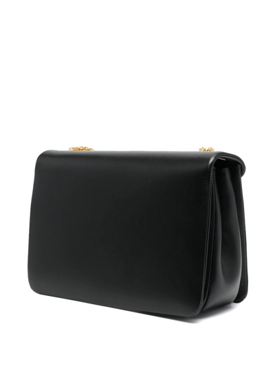 Shop Valentino One Stud Shoulder Bag In Black