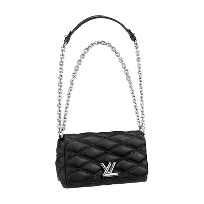 Shop Louis Vuitton Go-14 Mini In Noir
