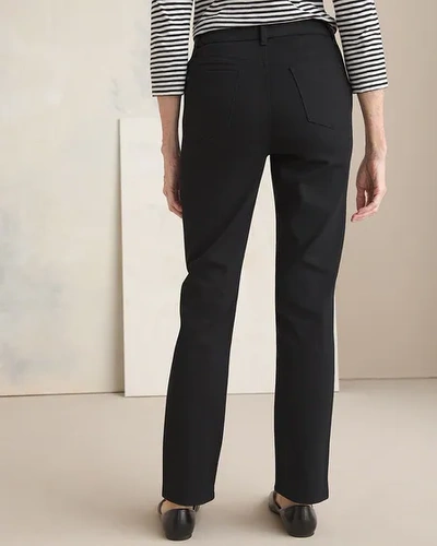 Chico's So Slimming Denim Girlfriend Jeans In Brown