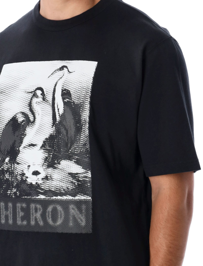Shop Heron Preston Halftone S/s T-shirt In Black
