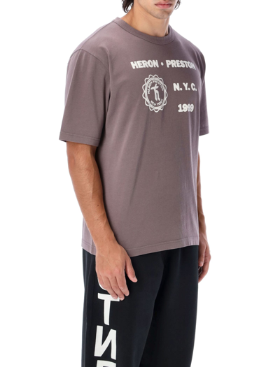 Shop Heron Preston Medieval Heron T-shirt In Grey