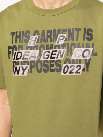 Heron Preston Green Promo Only T-shirt In Green