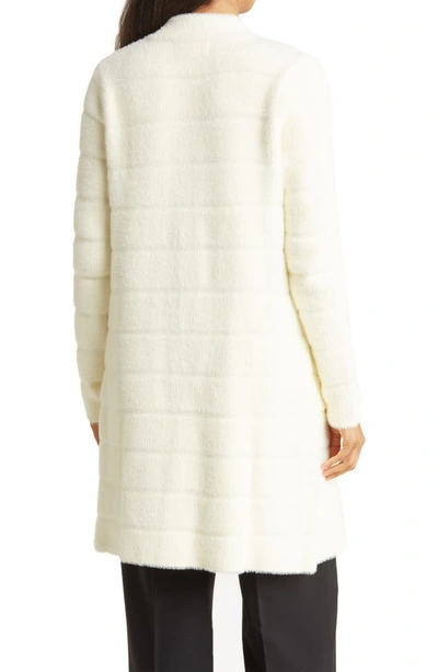 By Design Colette Quilted Faux Fur Jacket In Winter White