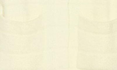 By Design Colette Quilted Faux Fur Jacket In Winter White