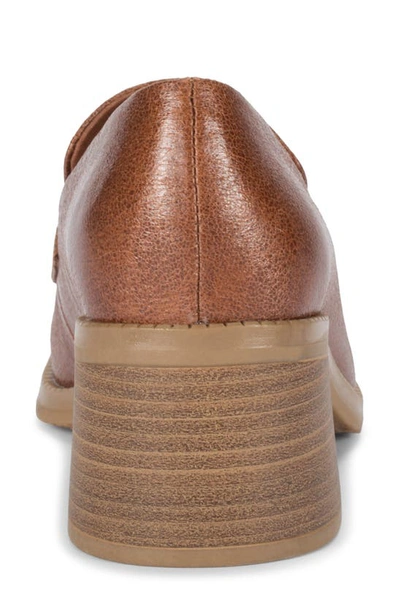 Baretraps Accord Womens Faux Leather Slip-on Loafers In Auburn