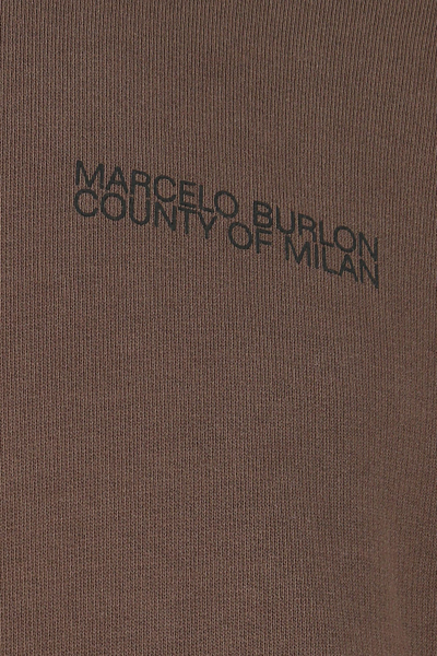Shop Marcelo Burlon County Of Milan Felpa-s Nd Marcelo Burlon Male