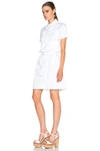 CARVEN Collared Poplin Dress