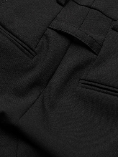 Jacquemus Camargue Wide-leg Tailored Trousers In Black