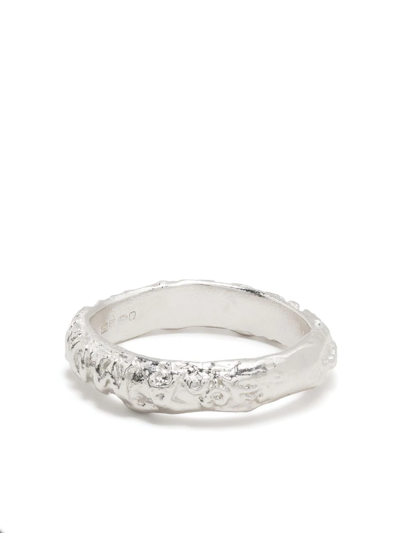Shop Alighieri Tempo Engraved Sterling-silver Ring
