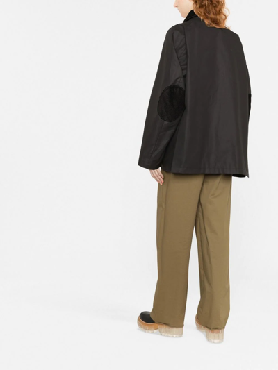 Totême Country Cotton Jacket In Black