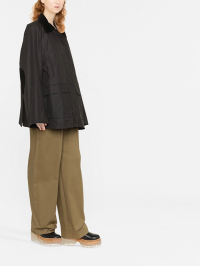 Totême Country Cotton Jacket In Black