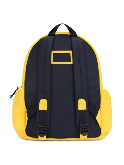 Dolce & Gabbana Crew Sail Club Backpack In Yellow
