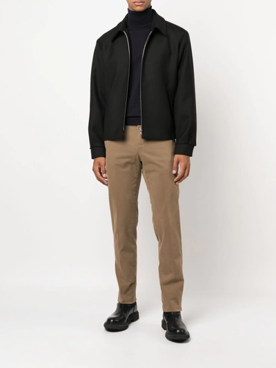 Pt Torino Straight-leg Trousers In Brown