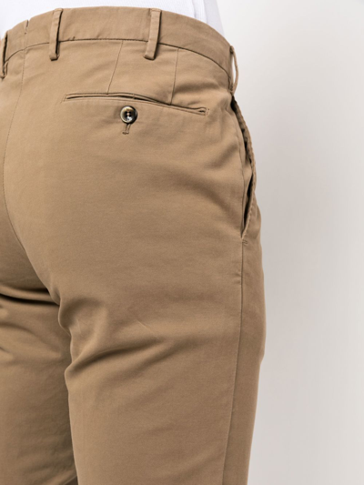 Pt Torino Straight-leg Trousers In Brown